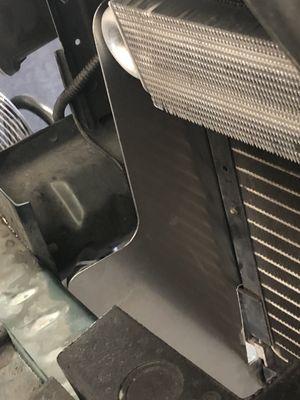 Custom radiator ducts