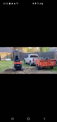 Client asked 15 trees to be removed and stumped. Also 9,000 Sq ft. Of soil and lava rock to be hauled away