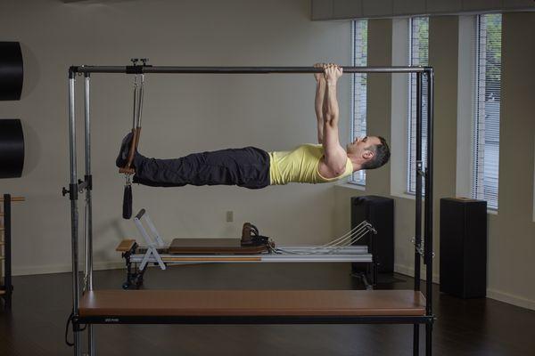 Pilates is for men too! 50% of TPS's clientele are male.