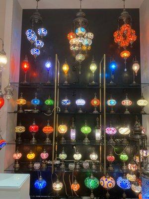 Colorful lamps for everyone's home.