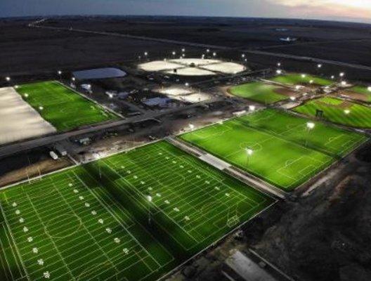 Rantoul Family Sports Complex - multiple fields for baseball, softball, soccer, and football.