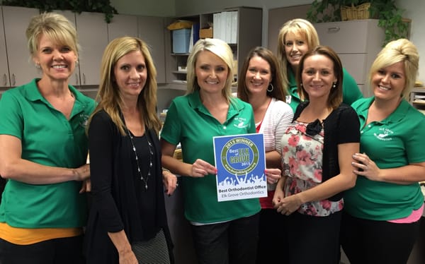 Celebrating our Best Orthodontic Office Win! 2015