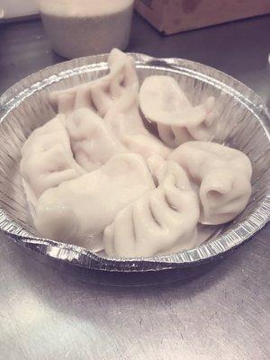 Steamed veg dumplings