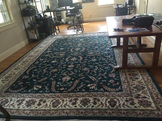 40 year old rug, completely rehabbed.  Priceless.