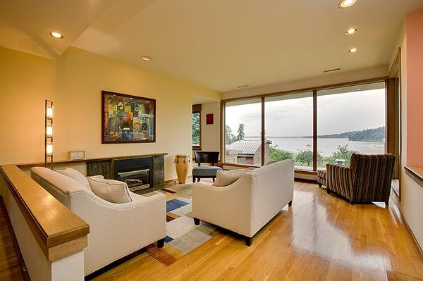 Staged and sold home in Seattle's Seward Park neighborhood.