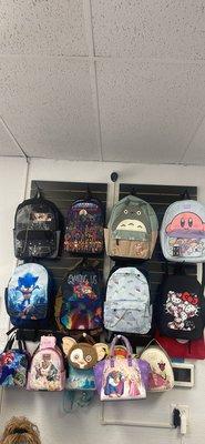 Back packs and purses