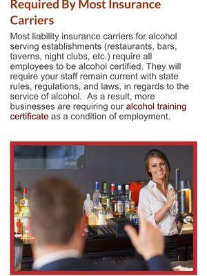 Los Angeles Tips certication class mandatory for servers of alcohol , We offer classes biweekly they always book up reserve your seat early