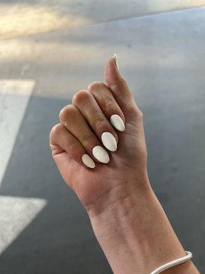 White nails