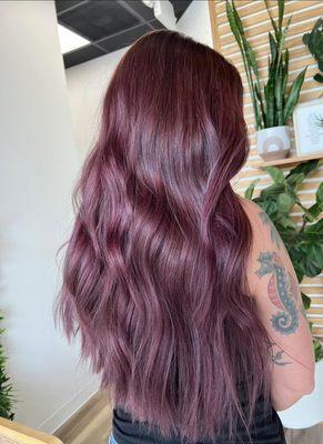 Hand Tied Extensions & Custom Color