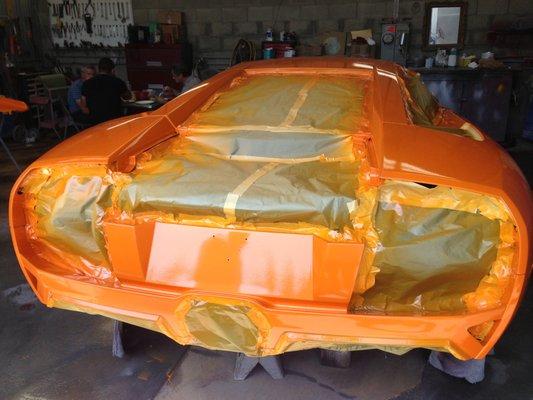 Lamborghini after