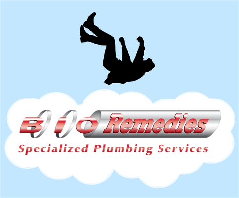 Plumbing Problems have you headed for a fall? Bio Remedies can ease the landing.