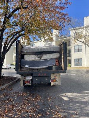 mattress removal