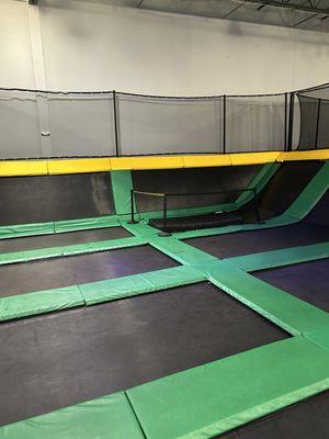 Trampoline section closed.