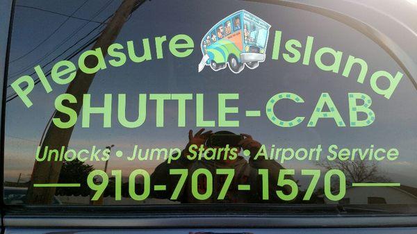 Pleasure Island Shuttle Cab & Car Unlock