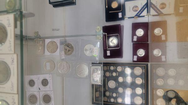 Silver coins