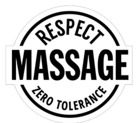 Offering professional respectful massage with zero tolerance.