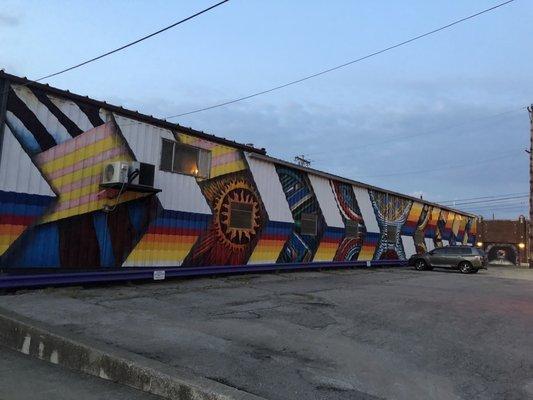 Colorful Arrows Mural