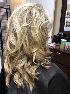 Balayage highlights