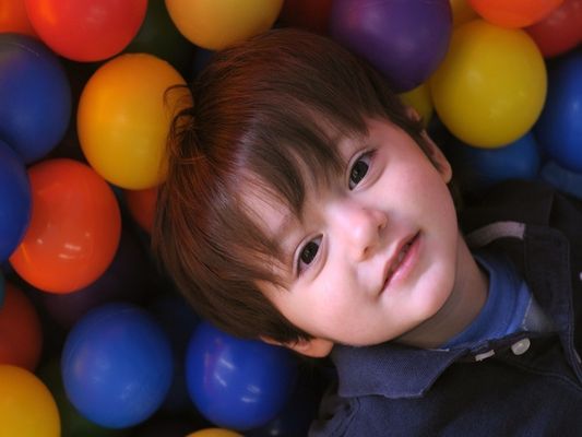 LOVE the ball pit.