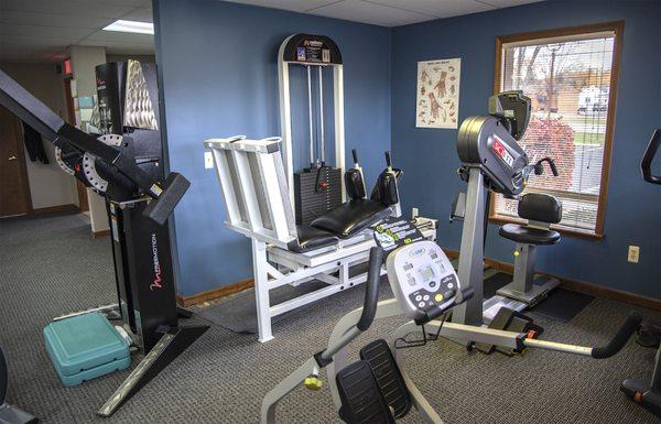 cardio and exercise machines