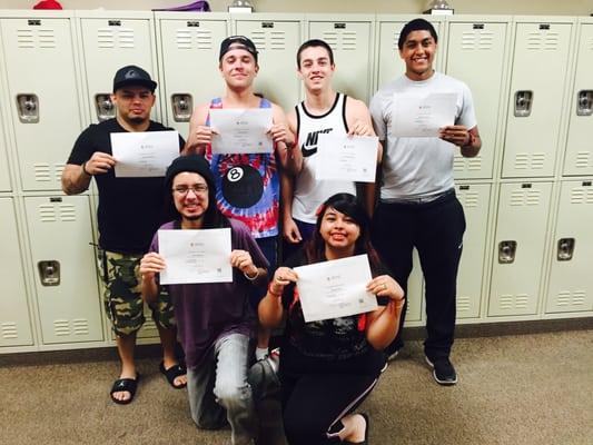 Recent Lifeguard class graduation