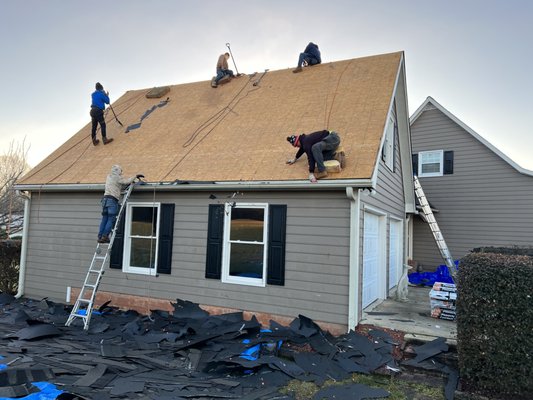 First Choice Constructors: New Roof Install + Gutter Cleaning