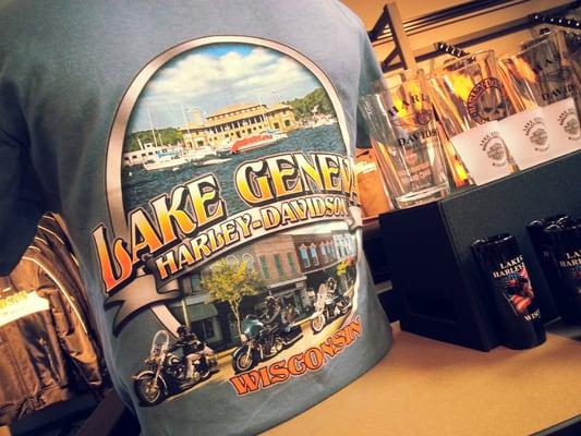 Custom Lake Geneva Harley T-Shirts