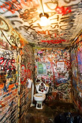 This is what the bathroom looked like when I went here. DO NOT GO HERE!!!!