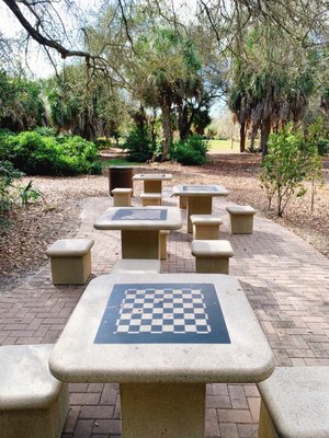 Chess or checkers tables