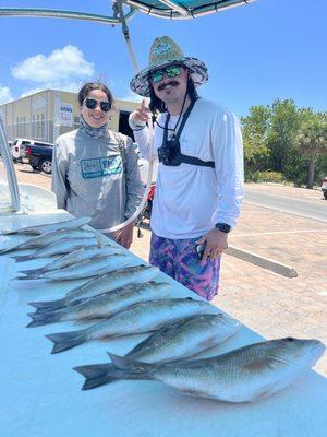 Sports and limit of mangrove snapper.