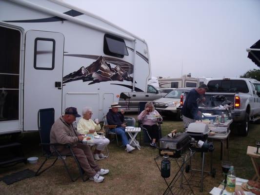 Bishop Elks RV club at Oceano Elks Lodge