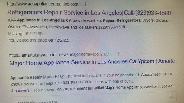 AAA Appliance Repair