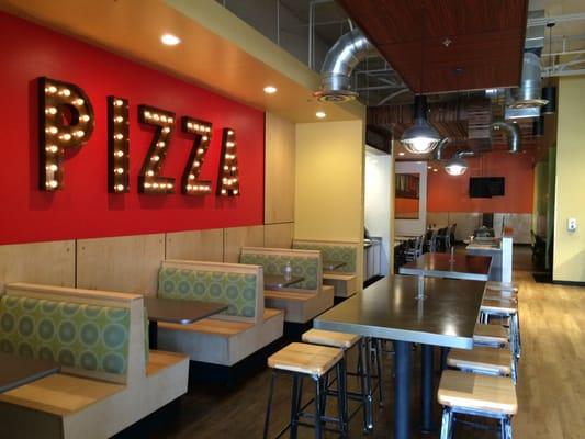 Interior design for CiCi's Pizza in Ft. Worth