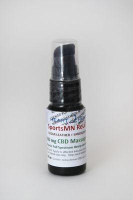 CBD Massage Oil Pump