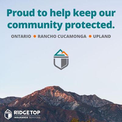 We are proud to serve our local community! *Are you insured yet? #ridgetopinsurance #locallove #lifeinsurance #insurance #ontario #ontarioca