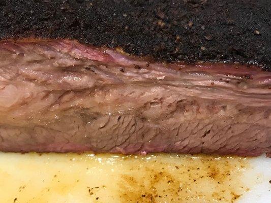 Texas Style smoked beef Brisket