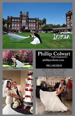 Wedding Photography by Phillip Colwart Photography! 985.542.8216. New Orleans, Baton Rouge, Northshore and Gulf Coast...