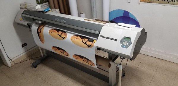 Large format digital printing