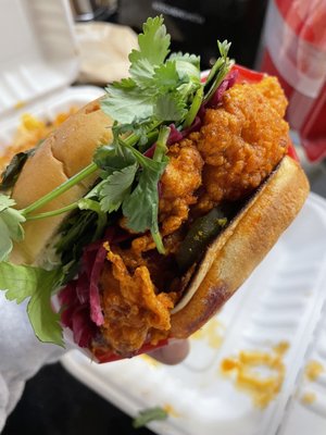 Hot Fried Chicken Sandwich