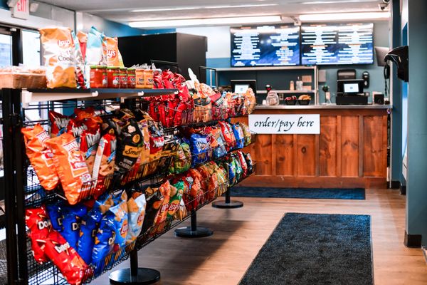 Selection of Snacks & Chips