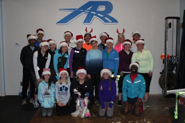 Christmas run at Always Running