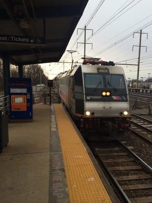 NYC bound train