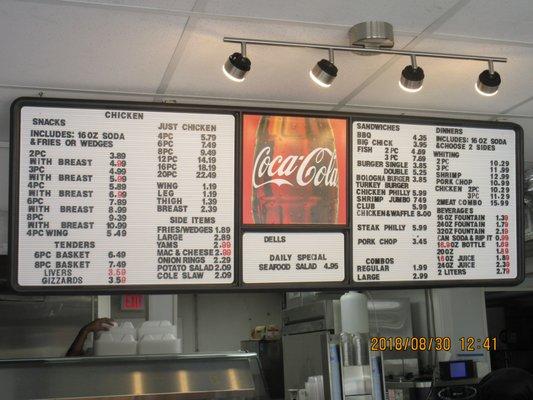 Menu Board