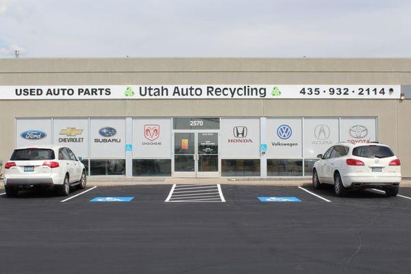 Utah Auto Recycling, ready to serve you in the Cache Valley area (Northern Utah, South-western Wyoming, and South-eastern Idaho).