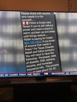 MAJOR SCAM!!!  Do Not Reply-tell others its a scam in Houston area!  On Fox News at 9pm 2/18/21.  Soc Sec #???