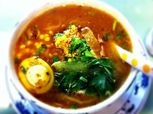 Tan-Tan Ramen (spicy ground pork in miso)