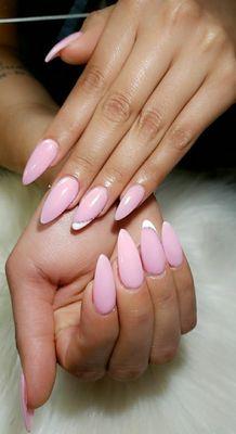 Beautiful almond nails