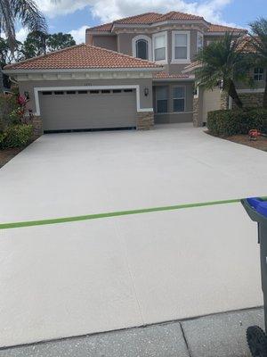 Driveway paint