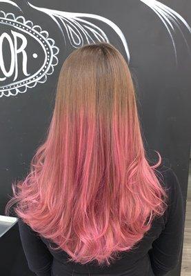 Pink Ombré