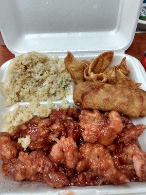 Orange chicken